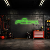 F250 1975 Neon Silhouette
